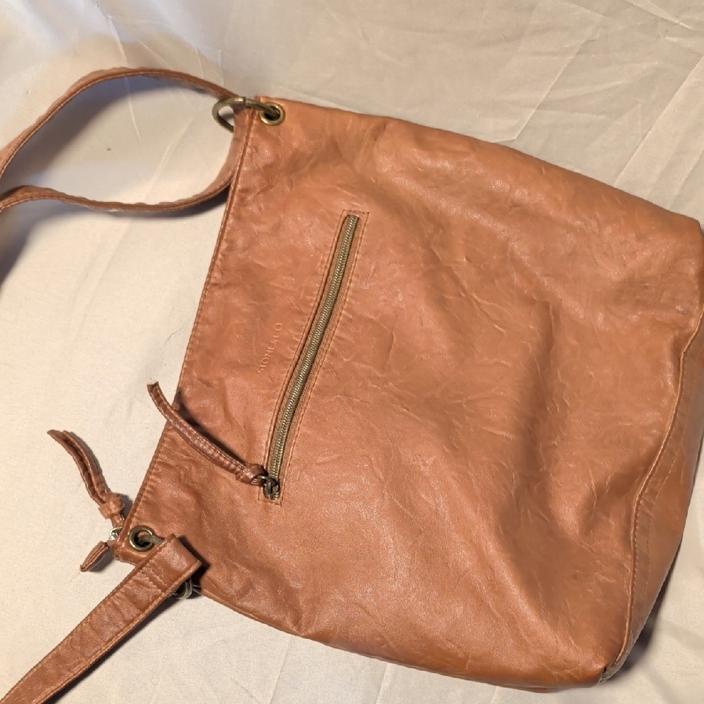 Stone & Co. Brown Shoulder Bag - Picture 4 of 6